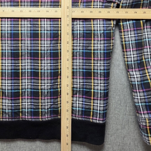 Vans Multicolor Plaid Outdoor Winter Ski Jacket with Faux Fur Hood Size JXL - Picture 2 of 8